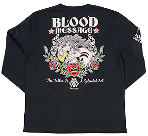 BLLT-1060 BLACK | a |  BLOOD MESSAGE | TVc