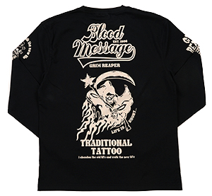 BLLT-1190 BLACK | a |  BLOOD MESSAGE | TVc