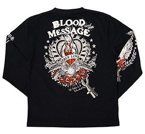 BLLT-890 BLACK | a |  BLOOD MESSAGE | TVc