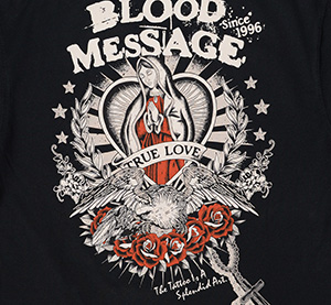 BLLT-890 BLACK | a |  BLOOD MESSAGE | TVc