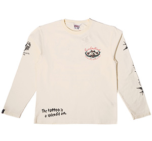 BLLT-900 OFF-WHITE/BLACK | a |  BLOOD MESSAGE | TVc