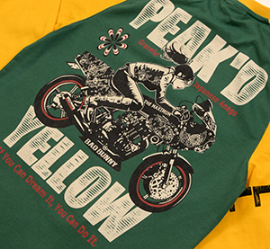 PYLT-223 GREEN/YELLOW  | a |  PEAK'D YELLOW | TVc